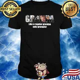 Grumpa Like A Regular Grandpa Only Grumpier Viking Shirt