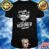 Hühner Spruch Vorwerkhuhn Hühnerhalter Geschenk shirt