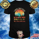 I Have Two Titles Mom And Nonna Vintage Mother’s Day shirt