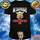 In A World Where You Can Be Anything Be A Arizona Cardinals Fan Baby Yoda Shirt