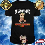 In A World Where You Can Be Anything Be A Tampa Bay Buccaneers Fan Baby Groot Shirt