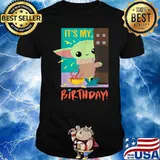 It’s My Birthday Baby Yoda Star Wars The Mandalorian Shirt