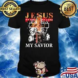 Jesus My King My Lord My Savior Lion Shirt