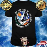 Live By The Sun Love By The Moon Grateful Dead Skull Shirt