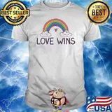 Love Wins Rainbow Shirt
