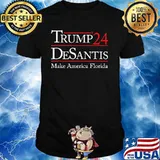 Make America Florida Trump Desantis 2024 Election Shirt