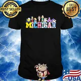 Mascot of michigan sport teams basketball 2021 shirt