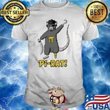 Math Teacher Pi-Rat Mouse Shirt