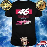 Mello Yello 46 Superflo Motor Oil Car Pink Shirt