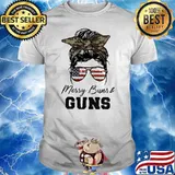Messy Buns And Guns American Flag Shirt