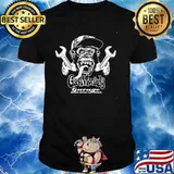 Monkey Gas Garage Blood Sweat Shirt