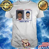 Mookie Betts Then And Now Los Angeles Shirt