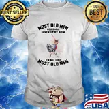 Most Old Men Would Have Given Up By Now I'm Not Like Most Old Men Bull Riding Watercolor Shirt