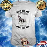 Most Old Men Would Have Given Up By Now I'm Not Like Most Old Men Harness Racing Watercolor Shirt