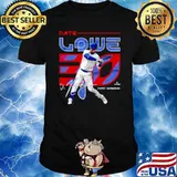 Nate Lowe first baseman signature shirt
