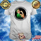 Never Underestimate The Power Of An Irish Woman Strong Girl Shirt