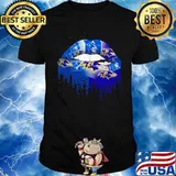 Nfl baltimore ravens lips logo shirt