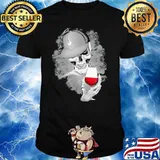 Official Skull Cap Wine Shirt