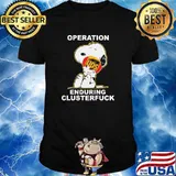 Operation Enduring Clusterfuck Snoopy Hug Logo Shirt