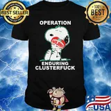 Operation Enduring Clusterfuck Snoopy Hug Pizza Papa Johns Shirt