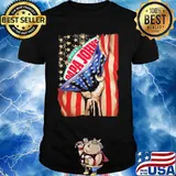 Pizza Papa Johns American Flag Shirt