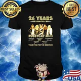 Pussycat dolls 26 years 1995 2021 thank you for the memories shirt