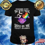 Remember When You Were Young Shine On You Crazy Diamond Rainbow Shirt