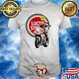 Schwantz Team Lucky Strike King Of The Mountain Motorcycle Shirt