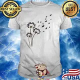 Scottish terrier dandelion flower shirt