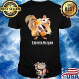 Scrat Do Chris Wedge Holding Captain Morgan Logo Shirt