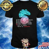 Shadowrun Watch Your Back Shoot Straight Conserve Ammo And Never Ever Cut A Deal With A Dragon Shirt