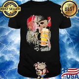 Skull Hello Darkness Beer Shirt