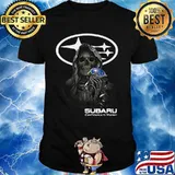 Skull Holding Subaru Confidence In Motion Logo Shirt