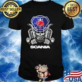Skull With Logo Scania Shirt