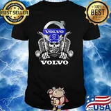 Skull With Volvo Fh16 750 Logo Shirt