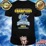 Southern Conference Champions 2021 Regular Season Unc Greensboro Spartans Men’s Basketball Shirt