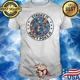 Stroke It Don't Poke It Billiard Shirt