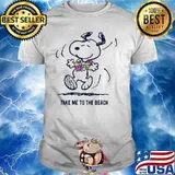 Take Me To The Beach Snoopy Shirt