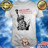 The Clash Give Em Enough Rope 1st American Tour 1979 Liberty Shirt