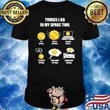 Thing I Do In My Spare Time Play Softball Watch Softball Research Softball Talk About Softball Shirt
