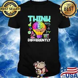 Think Differently Brains Science Shirt