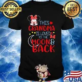 This Grandma Is Loved To The Moon And Back Minnie Mouse Shirt