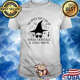 This Witch Mom Runs On Herbs Crystals And Curse Words Shirt