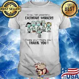 To All The Wonderful Healthcare Workers Thank You Snoopy Wear Mask Shirt