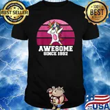 Unicorn Dabbing Awesome Since 1992 Birthday Shirt
