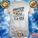 United By Motors Fla-USA Scewing Things Up Since 2012 Duck Shirt