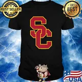 University of Southern California NCAA USC Lockup Logo Shirt