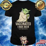 Vaccinated I Have Been 2021 Final Battle Old Yoda Star Wars Shirt