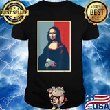 Vintage Mona Lisa Leonardo Da Vinci Renaissance Painting Shirt