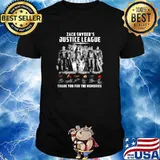 Zack Snyders Justice League thank you for the memories shirt